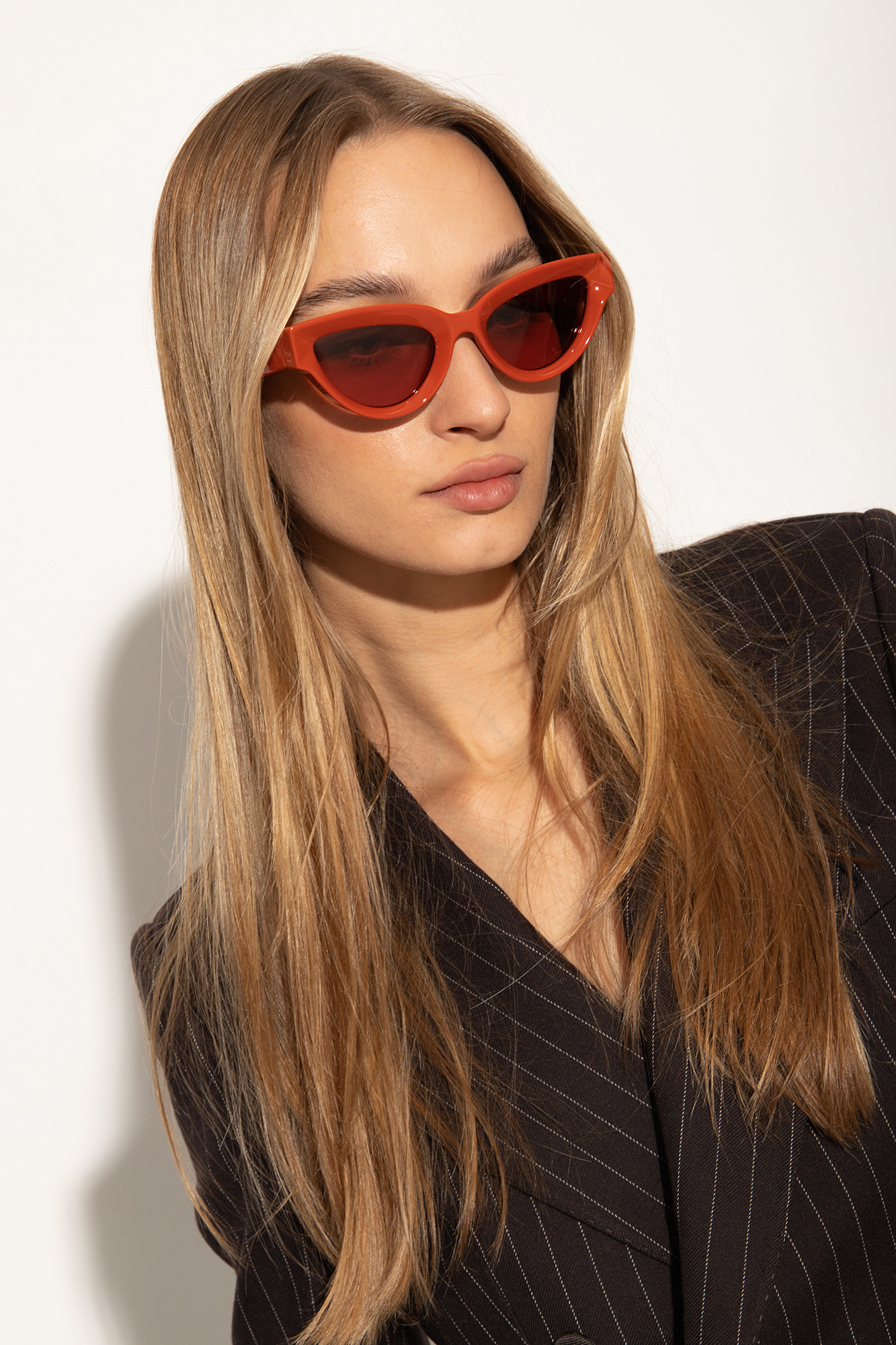 小物 BOTTEGA VENETA Unisex Orange Sunglasses Orange Sunglasses Bottega Veneta - Vitkac Canada